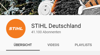 STIHL Youtube Kanal